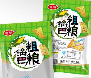 魯錦孜然排骨味粗糧鍋巴誠招休閑食品代理加盟