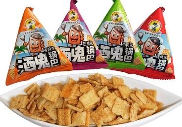 膨化食品加盟排行榜優勢廠商產品旭源酒鬼鍋巴