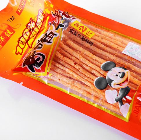 華健辣條休閑食品代理項目