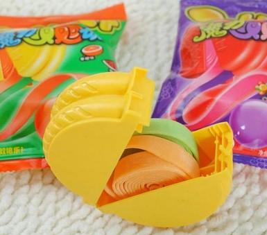 比巴卜泡泡糖魔力雙切香橙西瓜味