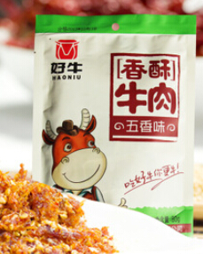 香酥牛肉五香味